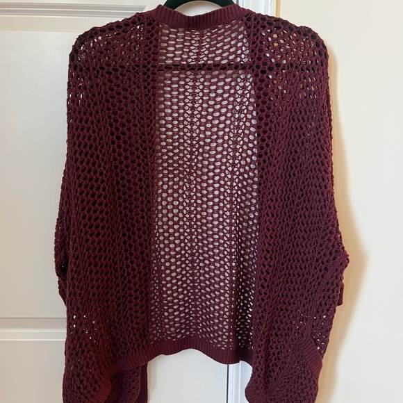 Maroon Garage Cardigan - Picture 3 of 3